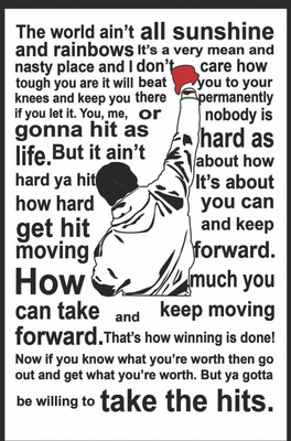 87% OFF on Colormart Rocky Balboa Quote Photographic Paper 87% OFF on Colormart Rocky Balboa Quote Photographic Paper