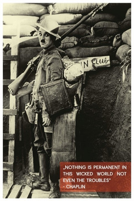 73% OFF on Artmagik Charlie Chaplin Quote Fine Art Print