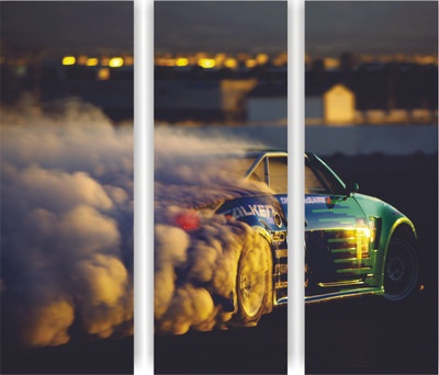 31% OFF on Racing Car Wall Art Painting Fine Art Print