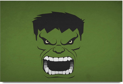75% OFF on The Hulk Paper Print 75% OFF on The Hulk Paper Print