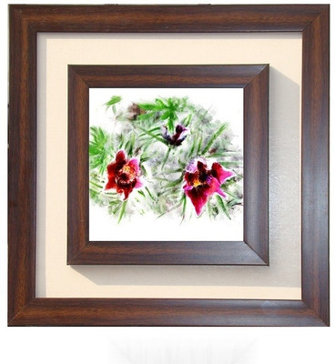 29% OFF on Lila Painting DVL- S- 795 With Wooden Frame Canvas Art 29% OFF on Lila Painting DVL- S- 795 With Wooden Frame Canvas Art