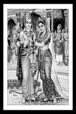 37% OFF on Sitaji Weds Lord Rama Fine Art Print