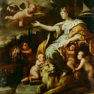 7% OFF on Allegory Of Magnanimity By Luca Giordano Italian Neapolitan Fine Art Print