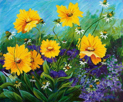 20% OFF on Yellow Flower Bunch Canvas Art 20% OFF on Yellow Flower Bunch Canvas Art