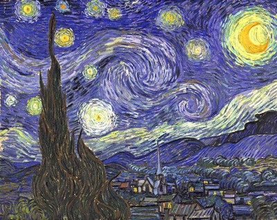 Starry Night Large by Van Gogh Starry Night Large by Van Gogh