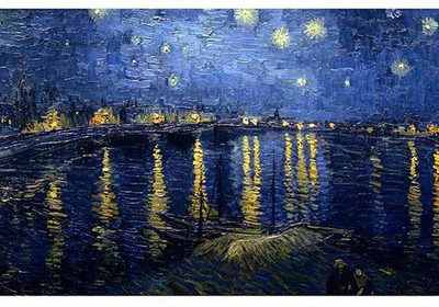 Starry Night over the Rhone by Van Gogh 30