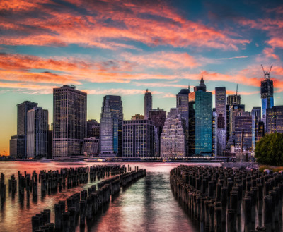 11% OFF on Wonder Image Cityscape Art Print Canvas Art