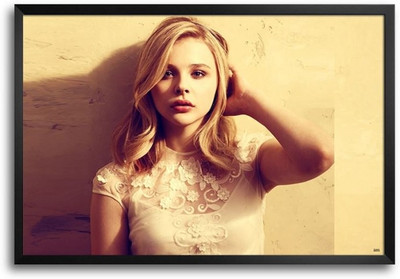 53% OFF on Chloe Grace Moretz Fp00003690 Framed Photographic Paper