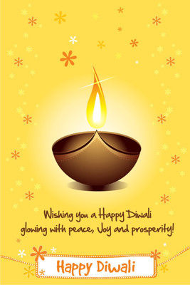 16% OFF on Shopisky May In This Diwali, All The Shadows Of Darkness Be Merging Into Brightness Paper Print