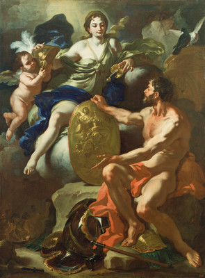 12% OFF on Venus At The Forge Of Vulcan By Francesco Solimena Italian Neapolitan Fine Art Print