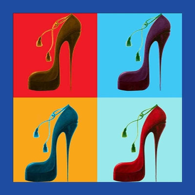 42% OFF on Painting Mantra Framed - Cindrella Shoes Paper Print