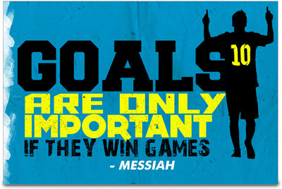 53% OFF on Shopmantra Leo Messi Argentina Football Poster Paper Print