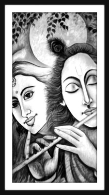 37% OFF on Krishna Basuri Painting Fine Art Print
