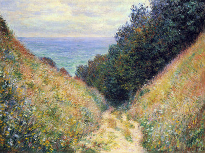 8% OFF on Pourville #1 by Monet Canvas Art