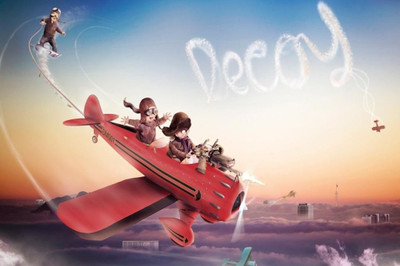 62% OFF on Kids In Plane Poster Photographic Paper