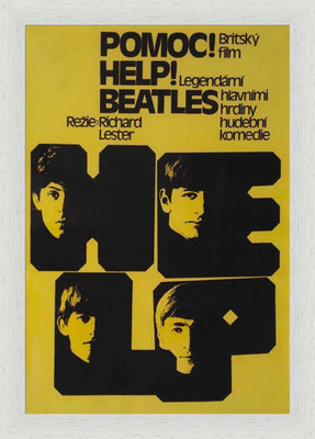 62% OFF on Beatles- Help Framed Poster Fine Art Print
