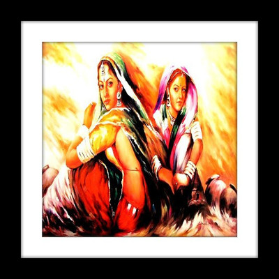 33% OFF on Thousnad Brushes Frameless RD-42: Rajasthani Painting 8