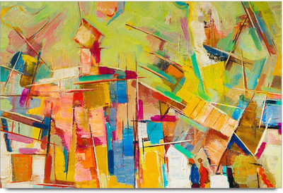 53% OFF on Abstract Colored Shapes Painting Laminated Poster Paper Print 53% OFF on Abstract Colored Shapes Painting Laminated Poster Paper Print