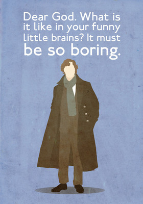 85% OFF on BeCrafty Sherlock Mocks Poster Fine Art Print