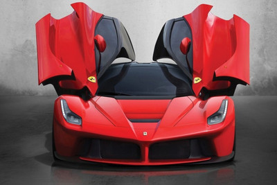 24% OFF on Amore Red Ferrari Poster Photographic Paper