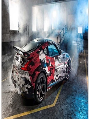 37% OFF on Nissan Car Poster (12 x 18 Inches) by Shopkeeda Paper Print