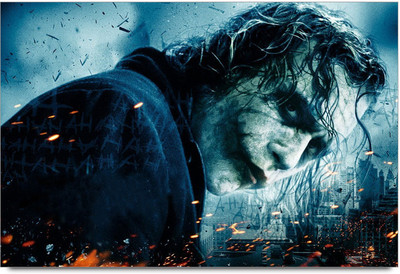53% OFF on Joker Artistic Poster Paper Print