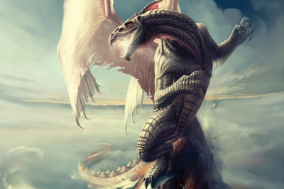 62% OFF on Ancient Dragon Poster Photographic Paper