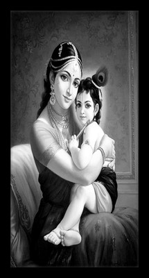37% OFF on Lord Krishna Fine Art Print