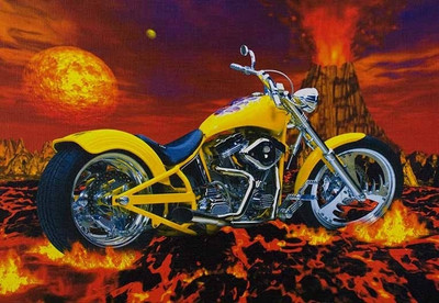 55% OFF on American Chopper Fine Art Print
