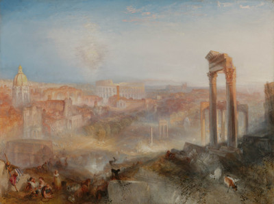 14% OFF on Modern Rome Campo Vaccino By Joseph Mallord William Turner British Fine Art Print