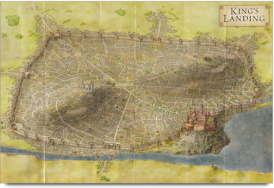34% OFF on Amy The Land of Ice and Fire Maps 3D Poster