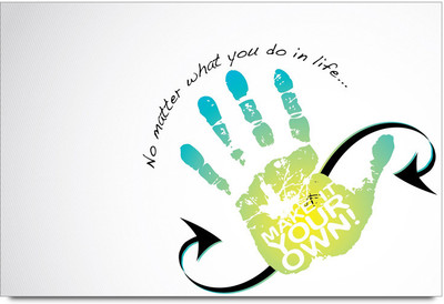 62% OFF on Quote On Make Your Destiny Paper Print