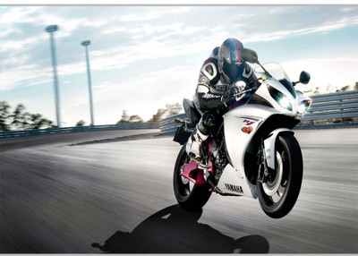 37% OFF on Yahama BikePoster (18 x 12 Inches) by Shopkeeda Paper Print