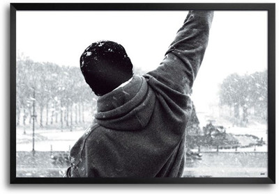 74% OFF on Rocky Balboa Fp00004007 Framed Photographic Paper