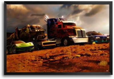 53% OFF on Transformers Age Of Extinction Fp00004596 Framed Photographic Paper