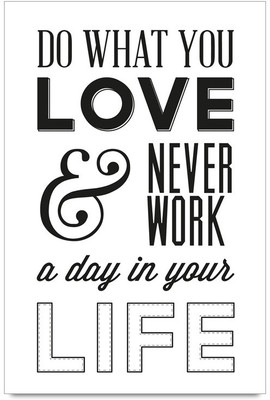 77% OFF on Shoprock Never Work A Day In Your Life Quote Photographic Paper