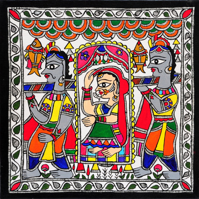 50% OFF on Sita ki Dolli Canvas Art