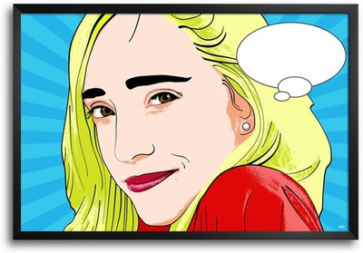 53% OFF on Comic Character Art Fp00004062 Framed Photographic Paper