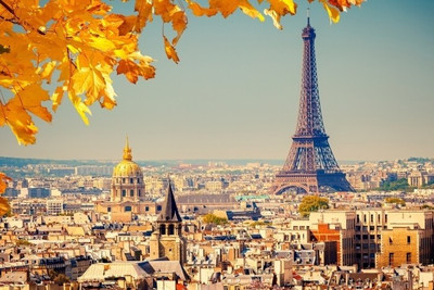 70% OFF on Paris Autumn Poster131021 Photographic Paper
