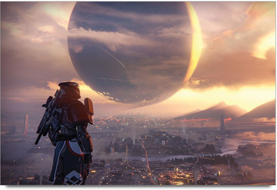 53% OFF on Fantasy Gamer Universe Artwork Laminated Poster Paper Print