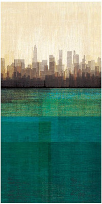 Montage - Metropolitan Jewel-Box Emerald Fine Art Print