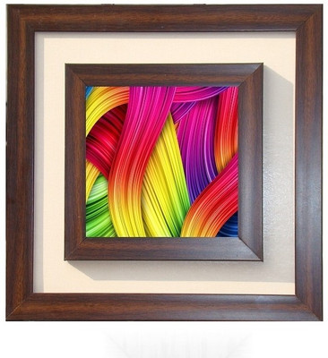 29% OFF on Lila Painting DVL- S- 603 With Wooden Frame Canvas Art