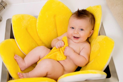 34% OFF on Child'S Love - Smiling Baby In Yellow Flower Paper Print