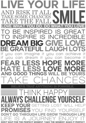 6% OFF on Live your Life Risk it all Paper Print 6% OFF on Live your Life Risk it all Paper Print