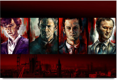 53% OFF on Sherlock Holmes Artwork Poster Paper Print 53% OFF on Sherlock Holmes Artwork Poster Paper Print