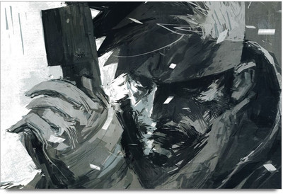 53% OFF on Metal Age Gamer Brush Stroke Artwork Laminated Poster Paper Print