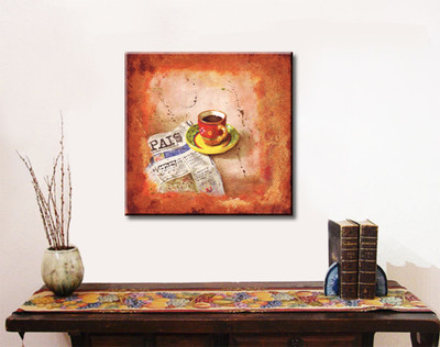 55% OFF on Morning Art Print Canvas Art