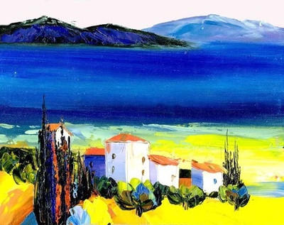 79% OFF on Painting Without Frame - Natural Mount View Canvas Art