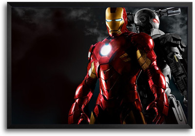 46% OFF on ShopMantra Iron Man Superhero Laminated Frame Poster Paper Print 46% OFF on ShopMantra Iron Man Superhero Laminated Frame Poster Paper Print