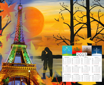 81% OFF on Mesleep New Year 2015 Painting Without Frame. Canvas Art